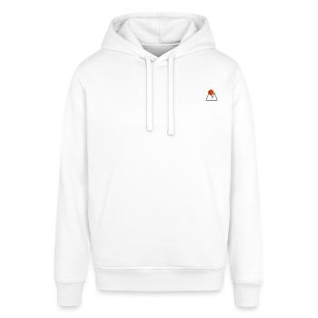 Natural - Bergunterdung - Stanley/Stella Unisex Hoodie SOUNDER - Weiß - Vorne - Alina (178cm) & Michal (187cm)