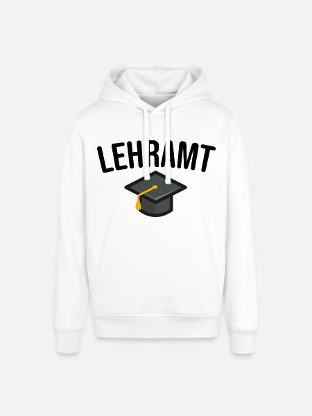 Lehramt Studium Abschluss - Stanley/Stella Unisex Hoodie SOUNDER - Weiß