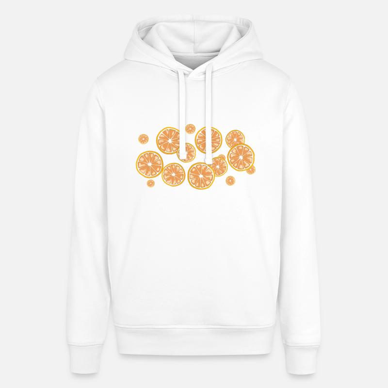 L’odeur des oranges sanguines - Sweat à capuche SOUNDER Stanley/Stella Unisexe - blanc