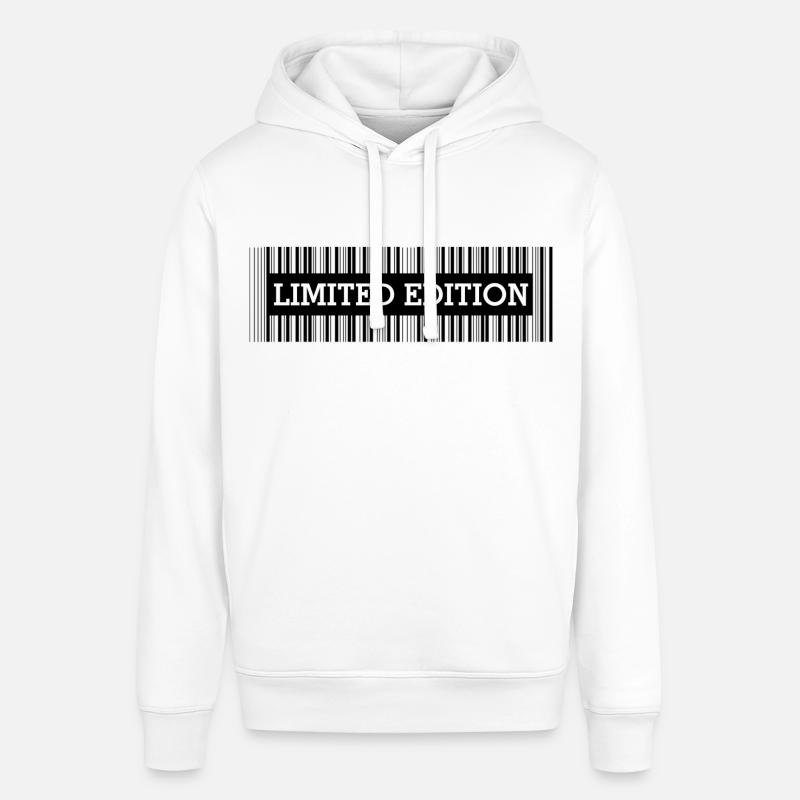 LIMITED EDITION - BARCODE - SCANCODE - EINZELSTÜCK - Stanley/Stella Unisex Hoodie SOUNDER - Weiß