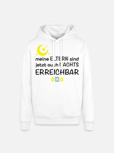 lustige Babysprüche - Stanley/Stella Unisex Hoodie SOUNDER - Weiß