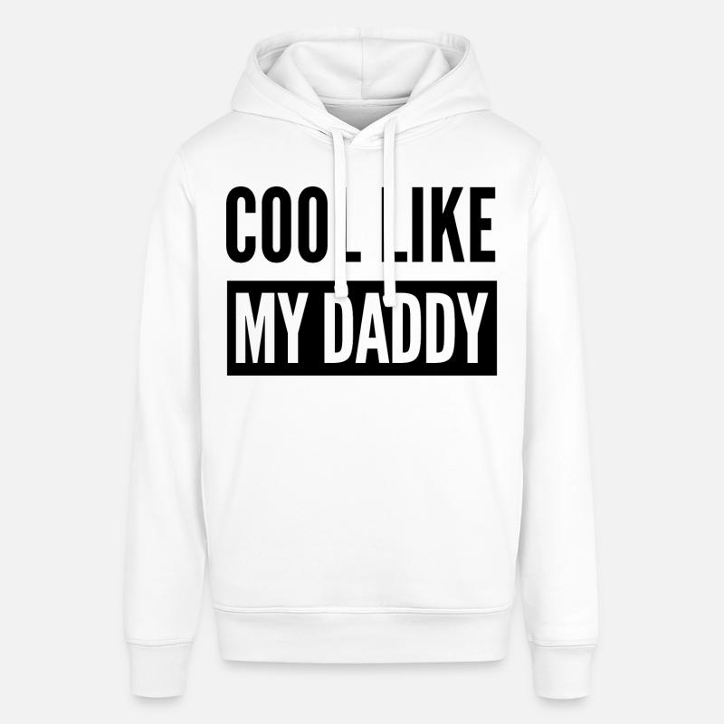 COOL COMME MON PAPA - Sweat à capuche SOUNDER Stanley/Stella Unisexe - blanc