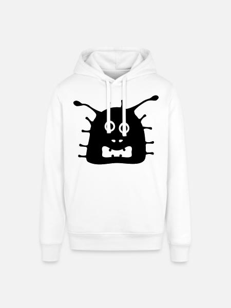 Covi the crazy corona virus - Stanley/Stella SOUNDER Unisex Hoodie - white