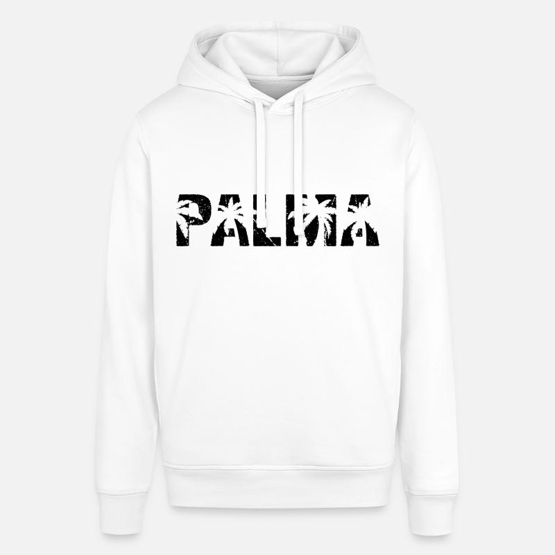 Palma Beach Mallorca - Sweat à capuche SOUNDER Stanley/Stella Unisexe - blanc