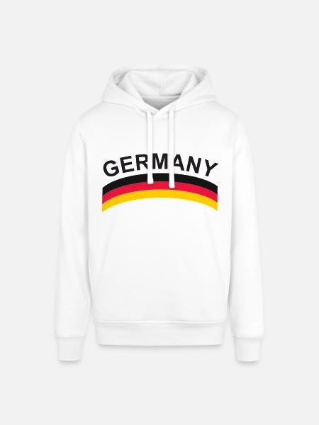 Germany Deutschlandflagge - Stanley/Stella Unisex Hoodie SOUNDER - Weiß