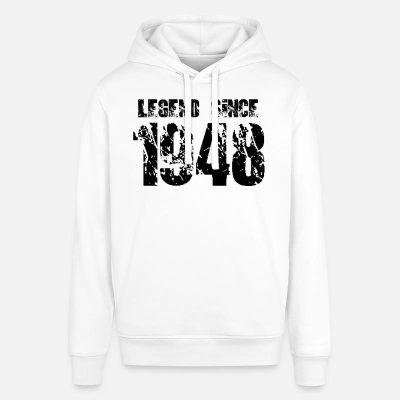 Légende depuis 1948 - Sweat à capuche SOUNDER Stanley/Stella Unisexe - blanc