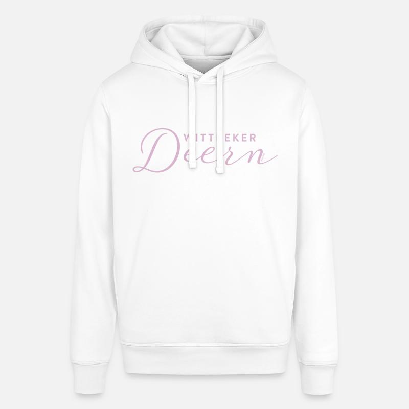 Wittbeker Deern Script hellrosa 2024 - Stanley/Stella Unisex Hoodie SOUNDER - Weiß