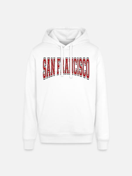 San Francisco - Sweat à capuche SOUNDER Stanley/Stella Unisexe - blanc