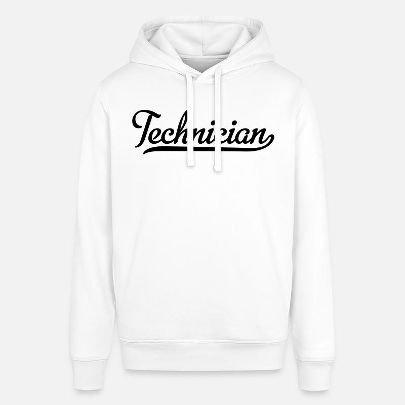 Techniciens - Sweat à capuche SOUNDER Stanley/Stella Unisexe - blanc