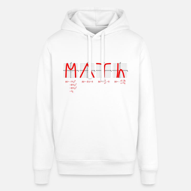 Math with Functions red - Sweat à capuche SOUNDER Stanley/Stella Unisexe - blanc