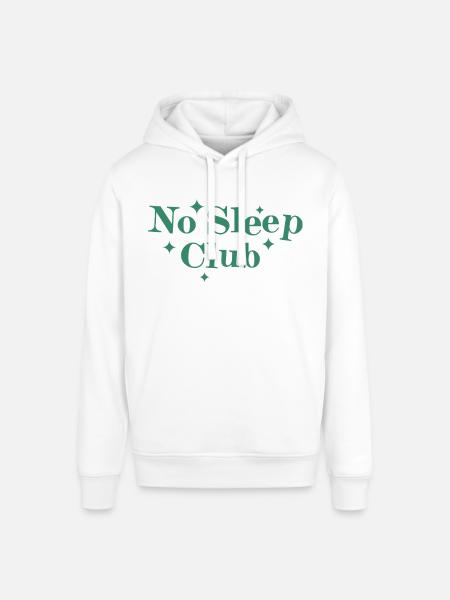 No Sleep Club - Stanley/Stella Unisex Hoodie SOUNDER - Weiß
