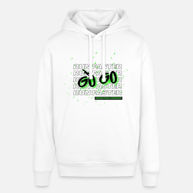 Courez plus vite - Sweat à capuche SOUNDER Stanley/Stella Unisexe - blanc