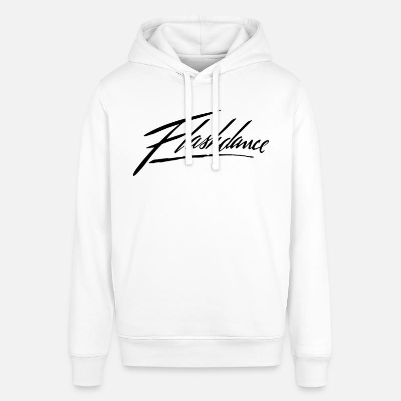 Flashdance Logo En Noir - Sweat à capuche SOUNDER Stanley/Stella Unisexe - blanc