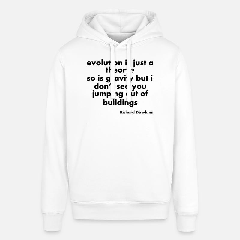 citations d'évolution - Sweat à capuche SOUNDER Stanley/Stella Unisexe - blanc