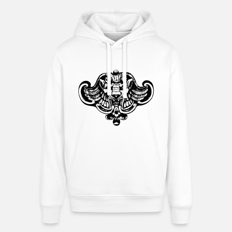 Geflügelter Löwe oder Wolf / Chimäre - Stanley/Stella Unisex Hoodie SOUNDER - Weiß