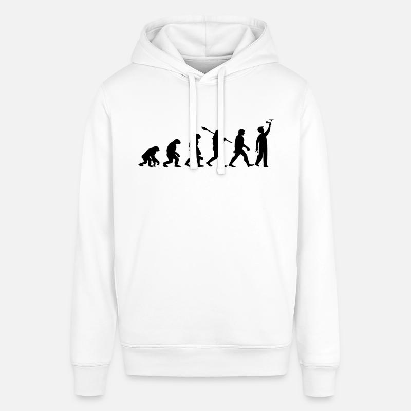 Handwerker der einzig echte - DIY - Stanley/Stella Unisex Hoodie SOUNDER - Weiß