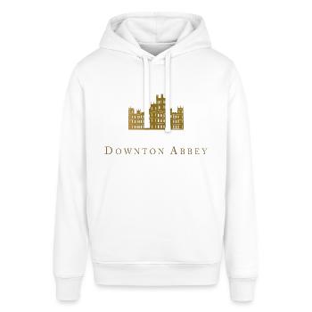 Downton Abbey Highclere Castle - Sweat à capuche SOUNDER Stanley/Stella Unisexe - blanc - Devant - Alina (178cm) & Michal (187cm)