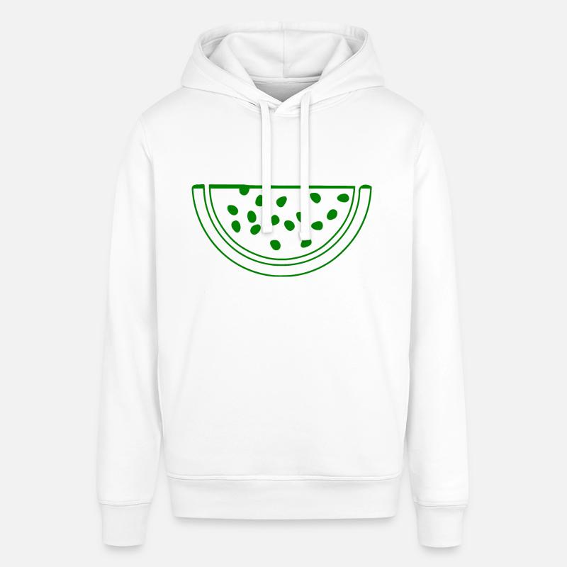 Pastèque - Sweat à capuche SOUNDER Stanley/Stella Unisexe - blanc