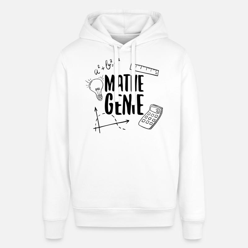 Math Genius Math Genius Math Mathematicien - Sweat à capuche SOUNDER Stanley/Stella Unisexe - blanc
