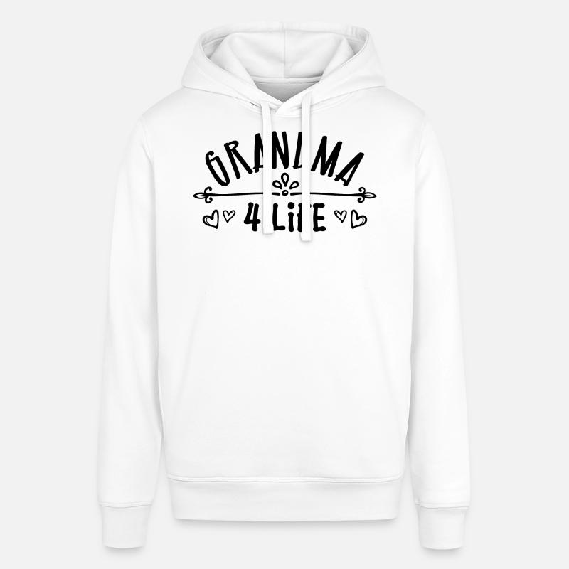 Félicitations Grand-mère Grand-mère Déclaration Retraité - Sweat à capuche SOUNDER Stanley/Stella Unisexe - blanc