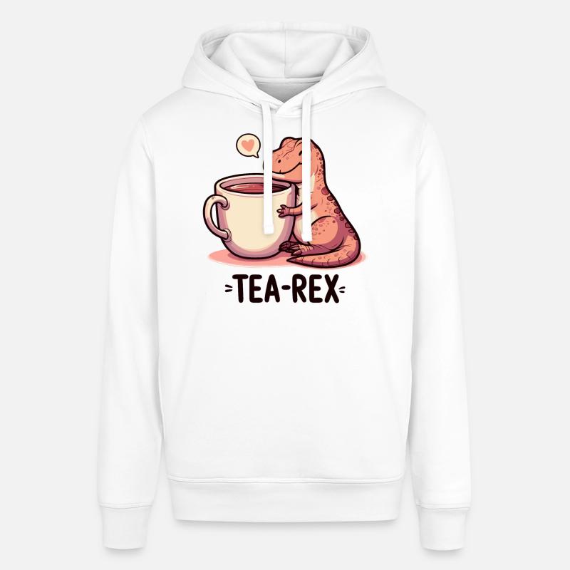 Tee Rex Tee-Rex Teetrinker Geschenk - Stanley/Stella Unisex Hoodie SOUNDER - Weiß