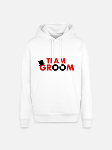 Team groom - Stanley/Stella SOUNDER Unisex Hoodie - white