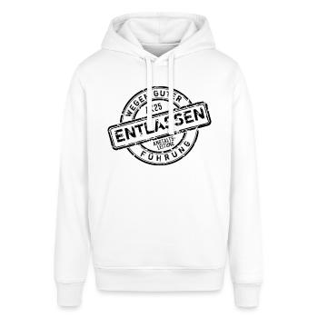 ABSCHLUSS 2025 - ABSCHLUSSKLASSE - ABSCHLUSSPRÜFUN - Stanley/Stella Unisex Hoodie SOUNDER - Weiß - Vorne - Alina (178cm) & Michal (187cm)