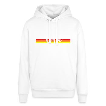 Love - Stanley/Stella Unisex Hoodie SOUNDER - Weiß - Vorne - Alina (178cm) & Michal (187cm)