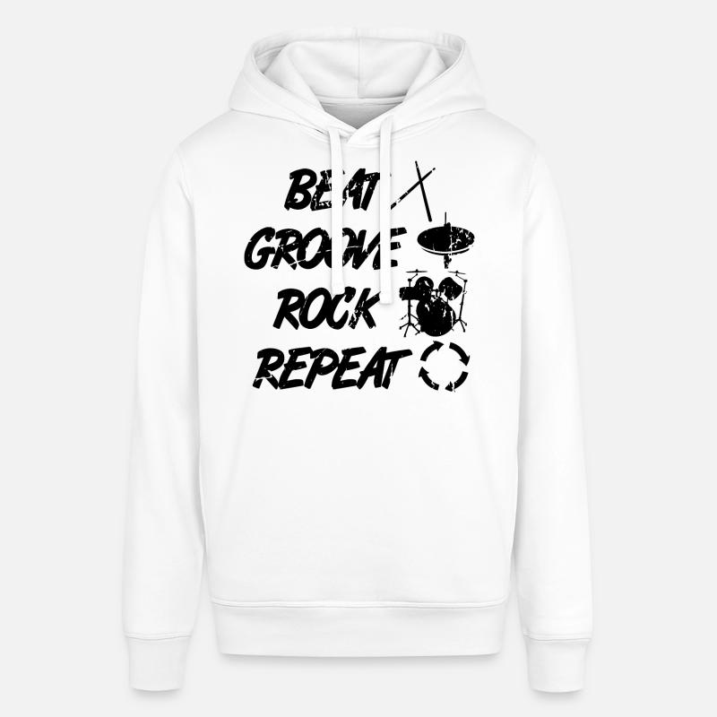 Percussion Techniques - Sweat à capuche SOUNDER Stanley/Stella Unisexe - blanc