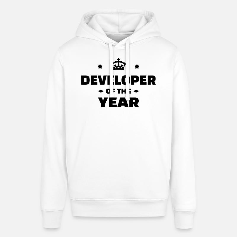Entwickler / Informatiker / Programmierer / - Stanley/Stella Unisex Hoodie SOUNDER - Weiß