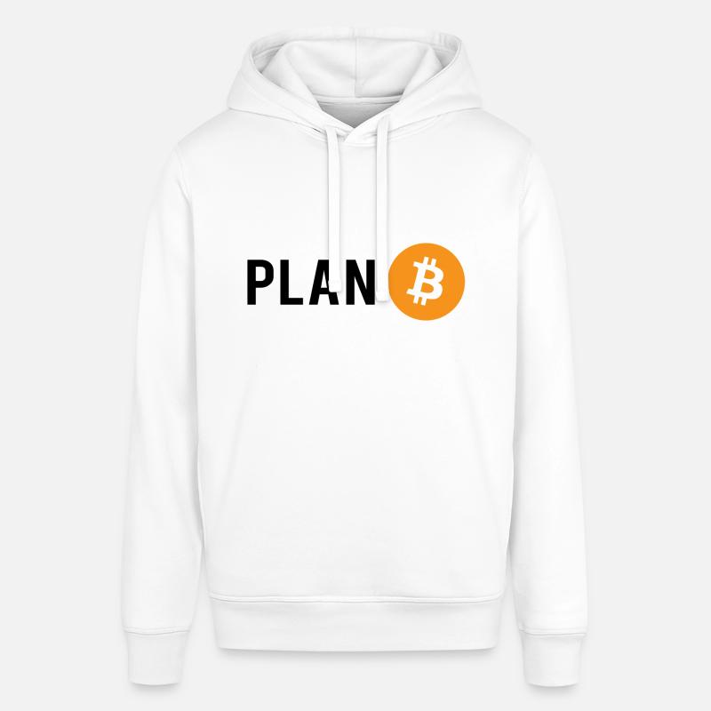 Plan B - Plan Bitcoin - Sweat à capuche SOUNDER Stanley/Stella Unisexe - blanc