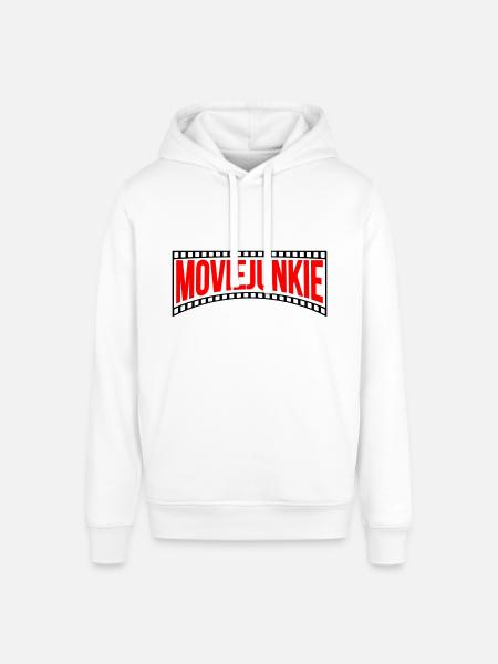 Colors can be changed | Movie Junkie - Stanley/Stella SOUNDER Unisex Hoodie - white