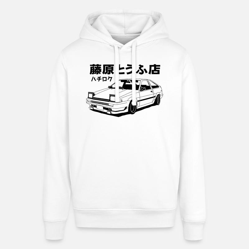 Initial D Sprinter Trueno AE86 - Sweat à capuche SOUNDER Stanley/Stella Unisexe - blanc