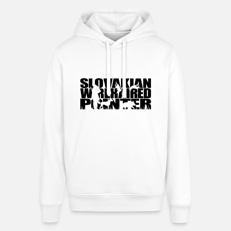 SLOVAKIAN WIREHAIRED POINTER Jagdhunde Wilsigns - Stanley/Stella Unisex Hoodie SOUNDER - Weiß