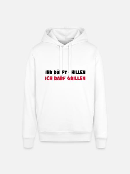 grillen - Stanley/Stella Unisex Hoodie SOUNDER - Weiß