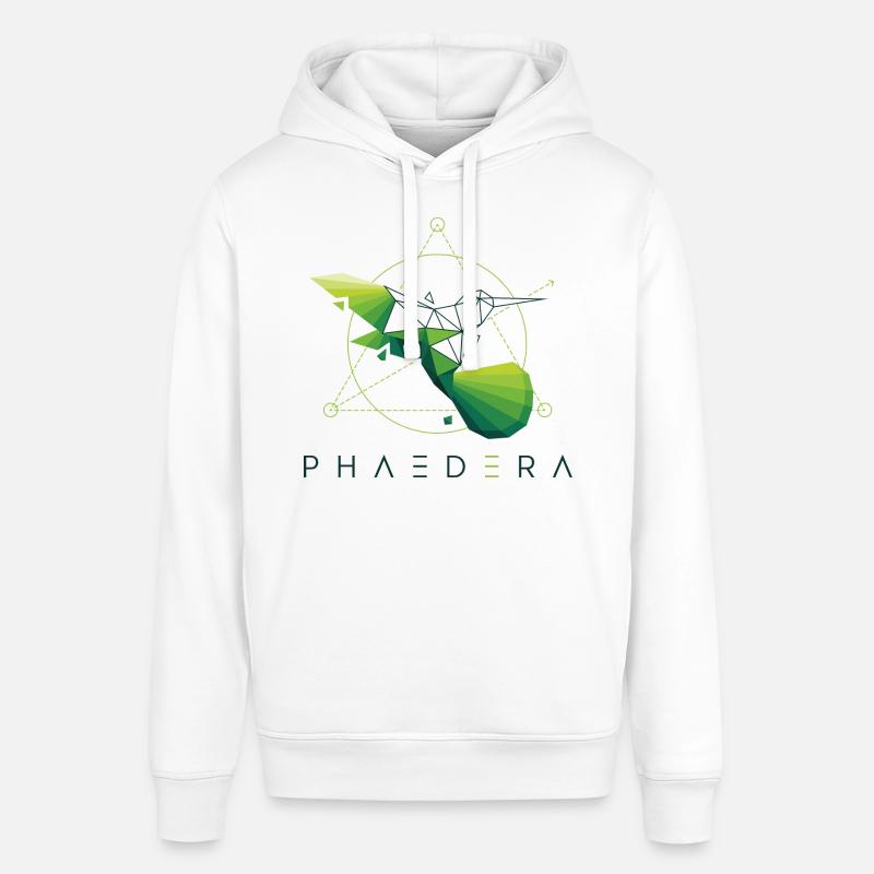 Conception inspirative du colibri sur la durabilité - Sweat à capuche SOUNDER Stanley/Stella Unisexe - blanc