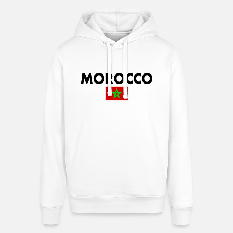 Marruecos - Sudadera unisex Stanley/Stella SOUNDER - blanco