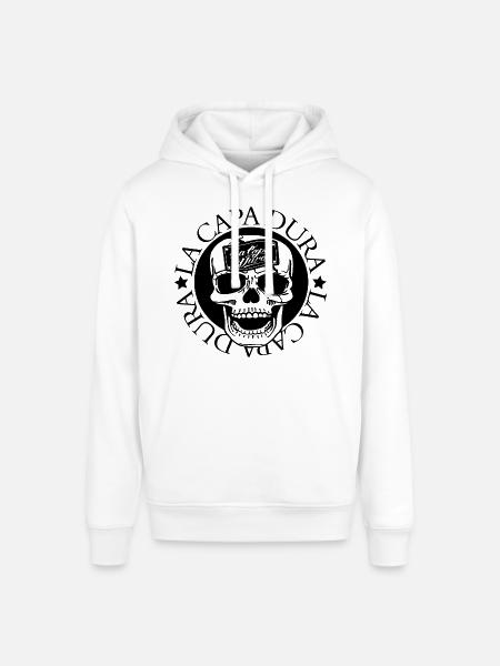 LCD Logo 01 - Stanley/Stella Unisex Hoodie SOUNDER - Weiß