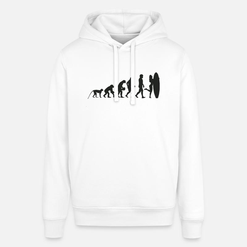 Evolution Surf - Sweat à capuche SOUNDER Stanley/Stella Unisexe - blanc