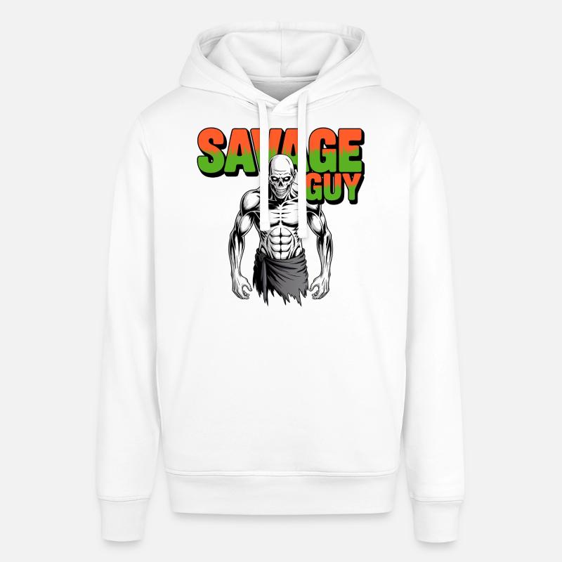 Sauvage - Sweat à capuche SOUNDER Stanley/Stella Unisexe - blanc