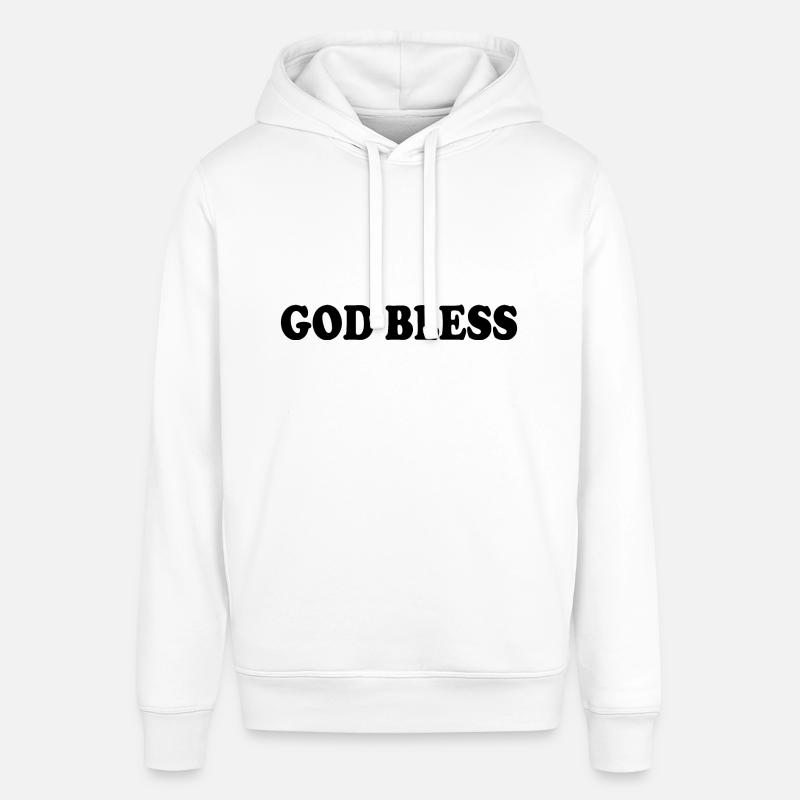 God bless - Sweat à capuche SOUNDER Stanley/Stella Unisexe - blanc