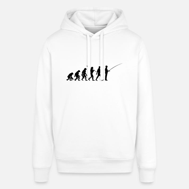 Evolution Pêcheur Pêche Poisson - Sweat à capuche SOUNDER Stanley/Stella Unisexe - blanc