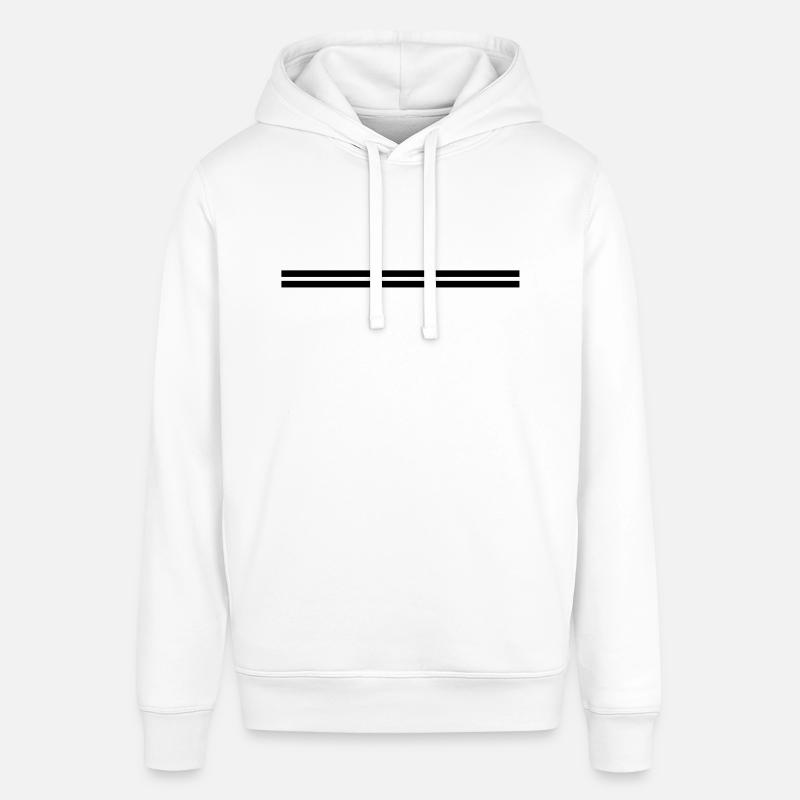 striche - Sweat à capuche SOUNDER Stanley/Stella Unisexe - blanc