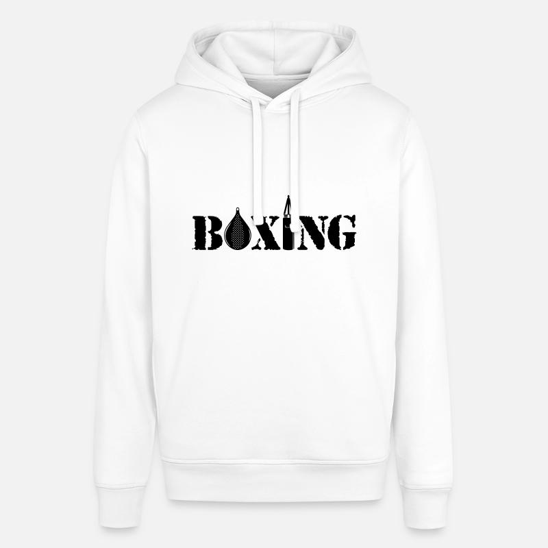 Boxe | Couleur changeable - Sweat à capuche SOUNDER Stanley/Stella Unisexe - blanc