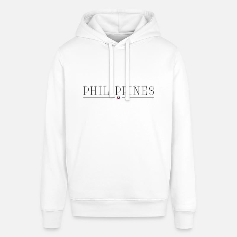 J’adore les Philippines - Sweat à capuche SOUNDER Stanley/Stella Unisexe - blanc