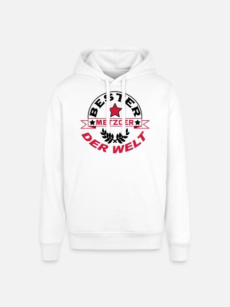 Metzger / Backer / Butcher / Baker / Vati - Stanley/Stella SOUNDER Unisex Hoodie - white