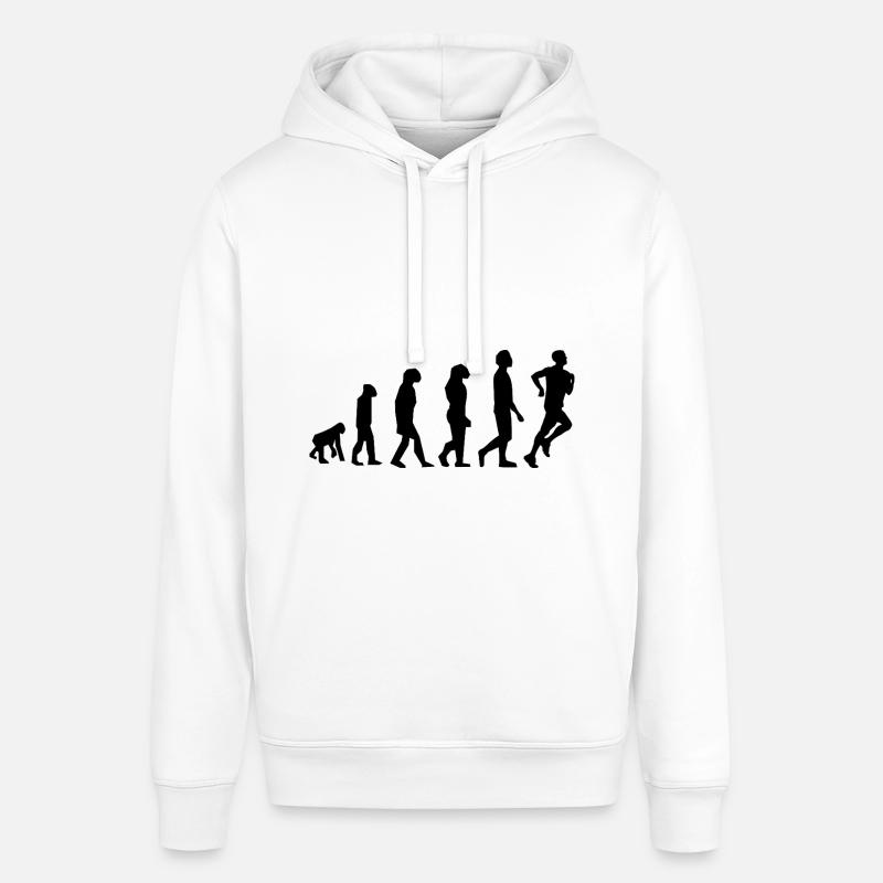 Evolution Jogging / Joggers - Sweat à capuche SOUNDER Stanley/Stella Unisexe - blanc