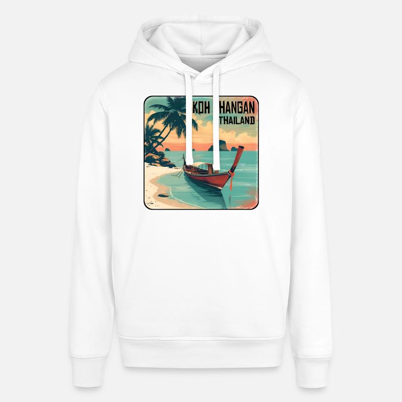 Koh Phangan Thailand - Stanley/Stella Unisex Hoodie SOUNDER - Weiß