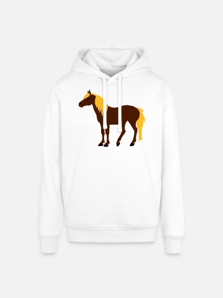 Haflinger - Stanley/Stella Unisex Hoodie SOUNDER - Weiß
