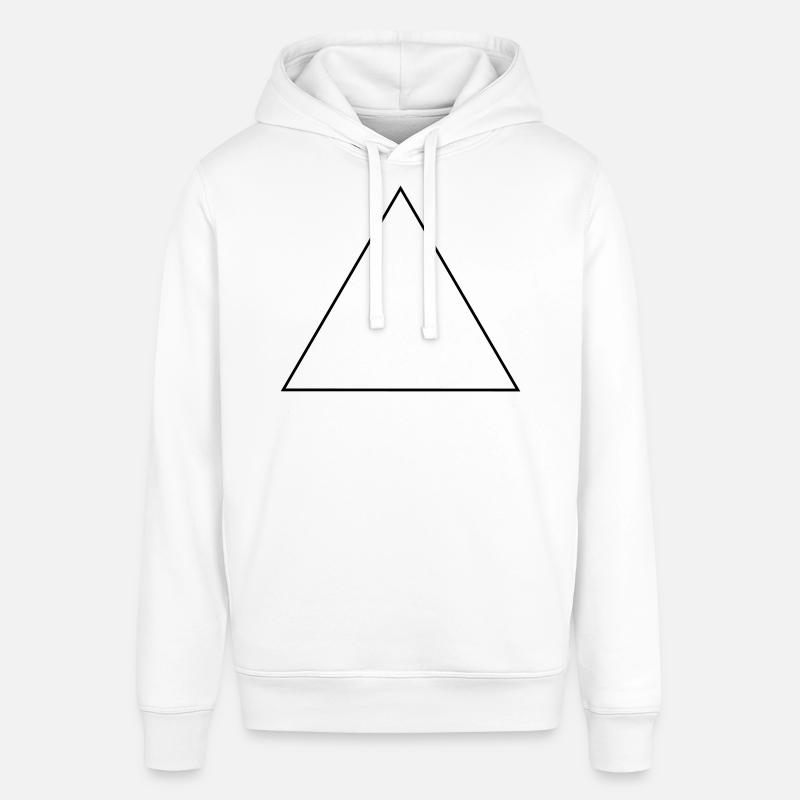 Triangle / / isocèle équilatéral / / cadre - Sweat à capuche SOUNDER Stanley/Stella Unisexe - blanc